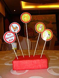 Skewer based centerpiece